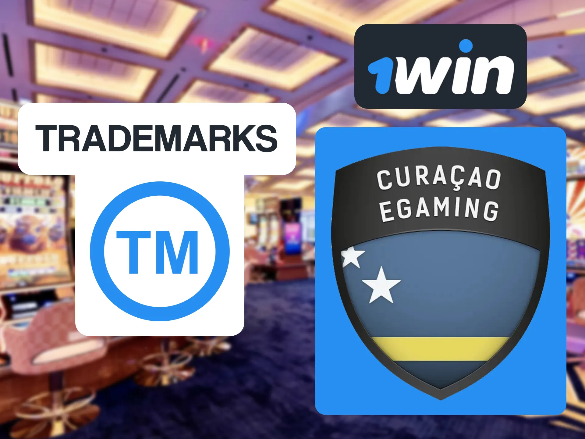 1win has all of the required trademarks.