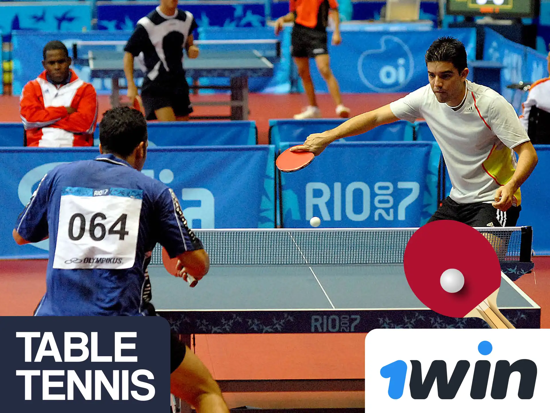 It's a exciting way of bets if your bet on table tennis at 1win.