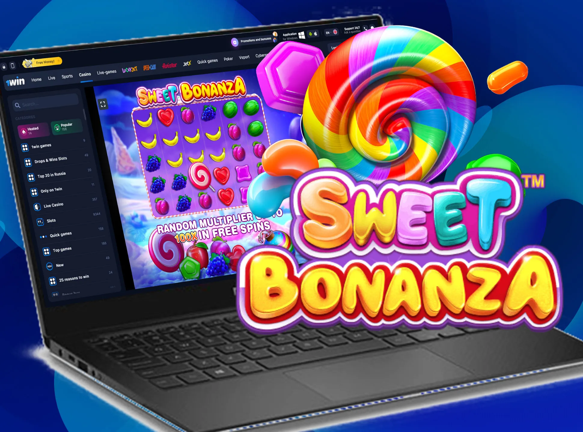 Sweet Bonanza slot.