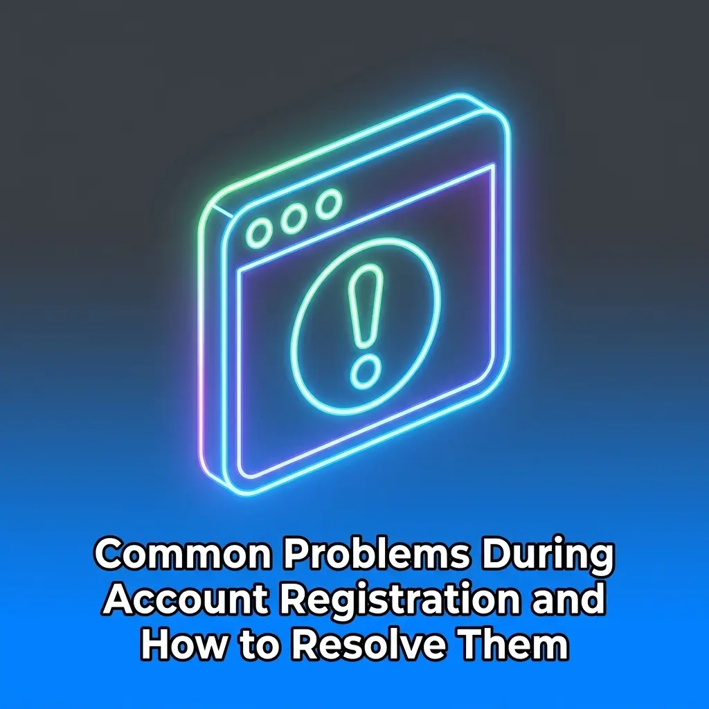 Common account registration problems and solutions including confirmation code, form errors, phone issues, and account blocks